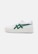 ASICS Women's Japan S Platform - Sportstyle Sneakers - White/Shamrock Green 6