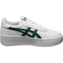ASICS Women's Japan S Platform - Sportstyle Sneakers - White/Shamrock Green 7