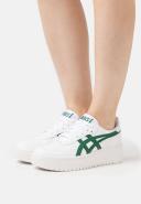ASICS Women's Japan S Platform - Sportstyle Sneakers - White/Shamrock Green 9