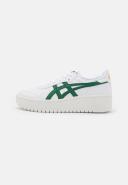 ASICS Women's Japan S Platform - Sportstyle Sneakers - White/Shamrock Green 9