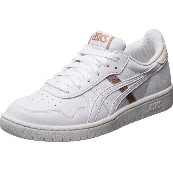 ASICS Women's Japan S - Sportstyle Sneakers - White/Rose Gold 6