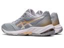 ASICS Women's Netburner Ballistic FF 3 - Netball Shoes - Piedmont Grey/Champagne 9.5