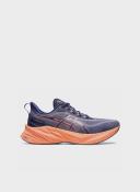 ASICS Women's Novablast 3 Le - Running Shoes - Indigo Blue/Papaya 6.5