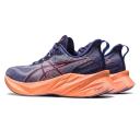 ASICS Women's Novablast 3 Le - Running Shoes - Indigo Blue/Papaya 6.5