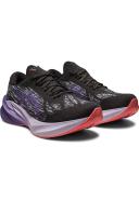 ASICS Women's Novablast 3 - Running Shoes - Black/Dusty Purple 6