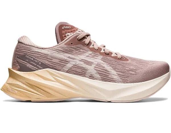 ASICS Women's Novablast 3 - Running Shoes - Fawn/Mineral Beige 12