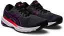 ASICS Women's Running Shoe Black & Orchid GT-1000 11 Running Shoe 8 B