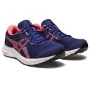 ASICS Women's Running Shoe Indigo Blue & Papaya GEL-Contend 8 Running Shoe 8 B