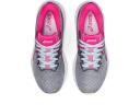 ASICS Women's Running Shoe Piedmont Gray & Pink Glow GT-1000 11 Running Shoe 9 B