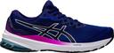 ASICS Women's Running Shoe White & Digital Violet GT-1000 11 Running Shoe 8.5 B