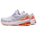 ASICS Women's Running Shoe White & Digital Violet GT-1000 11 Running Shoe 8.5 B