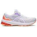 ASICS Women's Running Shoe White & Digital Violet GT-1000 11 Running Shoe 9.5 B