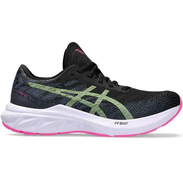ASICS Women's Sneaker Black & Cedar Green Dynablast 3 Sneaker 9
