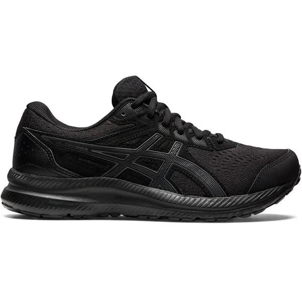 ASICS Women's Sneaker Black & Orchid GEL-Contend 8 Running Shoe 7.5