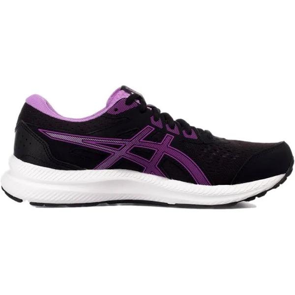 ASICS Women's Sneaker Black & Orchid GEL-Contend 8 Running Shoe 8