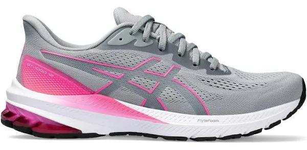 ASICS Women's Sneaker Sheet Rock & Hot Pink GT-1000 12 Sneaker 8.5