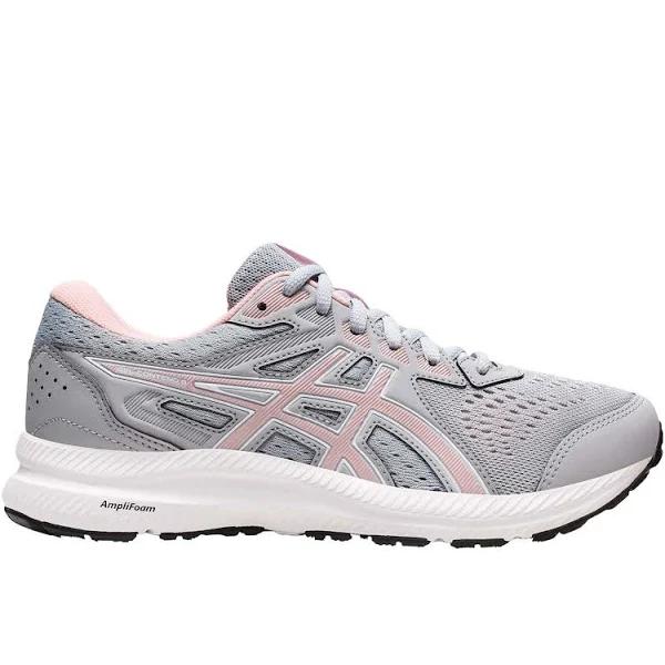 ASICS | Womens GEL-Contend 8 D-Wide (Piedmont Grey/Frosted Rose) 10