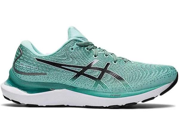 ASICS | Womens GEL-Cumulus 24 D-Wide (Oasis Green/Black) 10