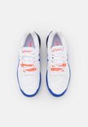 ASICS Womens Gel Resolution 8 Clay Tennis Shoes - White/Lapis Luzili Blue, 6.5
