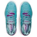 ASICS Womens Gel Resolution 8 Tennis Shoes - Smoke Blue/White, 10.5