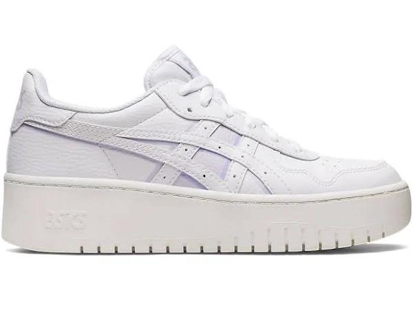 ASICS - Womens Japan S Platform Sneakers in White & Lilac