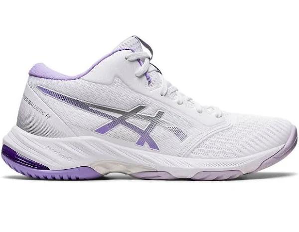 ASICS | Womens Netburner Ballistic FF MT 3 (White/Digital Violet) 10