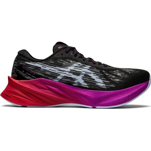 ASICS Womens Novablast 3 Shoes Black/Soft Sky