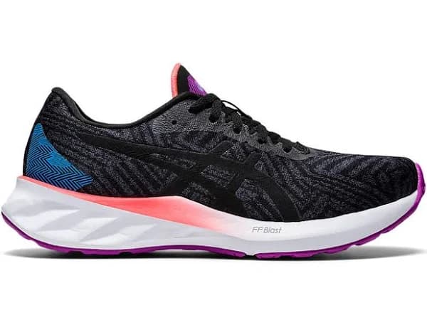 ASICS Womens ROADBLAST, 7.5 / Black