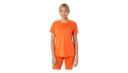 ASICS Womens Silver Short Sleeve Top, M / Blue