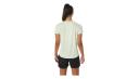 ASICS Womens Silver Short Sleeve Top, M / Blue