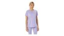 ASICS Womens Silver Short Sleeve Top, M / Blue