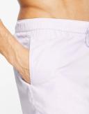 ASOS Design Swim Shorts in Short Length in lilac-Purple
