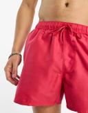 ASOS Design Swim Shorts in Short Length in Pink