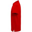 Asquith & Fox Mens Classic Fit Contrast Polo Shirt Black/ Red XL