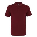 Asquith & Fox Mens Plain Short Sleeve Polo Shirt (Bright Ocean) (2XL)
