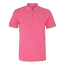 Asquith & Fox Mens Plain Short Sleeve Polo Shirt Denim Mens Polo Shirt