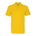 Asquith & Fox Mens Plain Short Sleeve Polo Shirt (Hot Pink) (M)