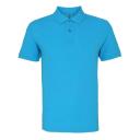 Asquith & Fox Mens Plain Short Sleeve Polo Shirt (Orange) (M)
