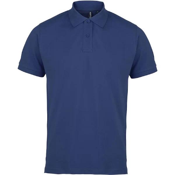 Asquith & Fox Mens Plain Short Sleeve Polo Shirt (Royal) - RW3471