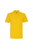 Asquith & Fox Mens Plain Short Sleeve Polo Shirt (Sunflower) (3XL)