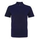Asquith & Fox Mens Plain Short Sleeve Polo Shirt (White) (5XL)