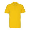 Asquith & Fox Mens Plain Short Sleeve Polo Shirt (White) (5XL)