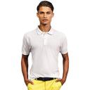 Asquith & Fox Mens Plain Short Sleeve Polo Shirt (White) (5XL)