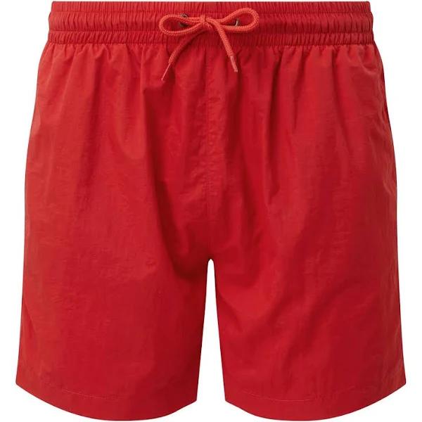 Asquith & Fox Mens Swim Shorts Red/Red XXL