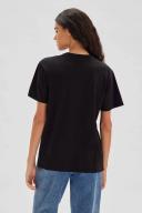 Assembly Label Everyday Organic Logo Tee True Black/White | Coyote Boutique 10