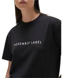 Assembly Label Everyday Organic Logo Tee True Black/White | Coyote Boutique 10