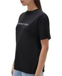 Assembly Label Everyday Organic Logo Tee True Black/White | Coyote Boutique 10