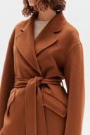 Assembly Label Sadie Single Breasted Coat - Burnt Ochre XS/S