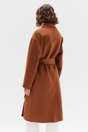 Assembly Label Sadie Single Breasted Coat - Burnt Ochre XS/S