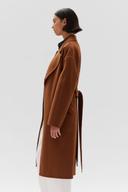 Assembly Label Sadie Single Breasted Coat - Burnt Ochre XS/S